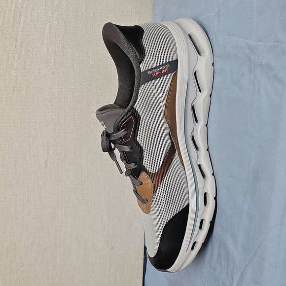 Skechers Black and Brown Men's Sneakers - Picture 5 of 11
